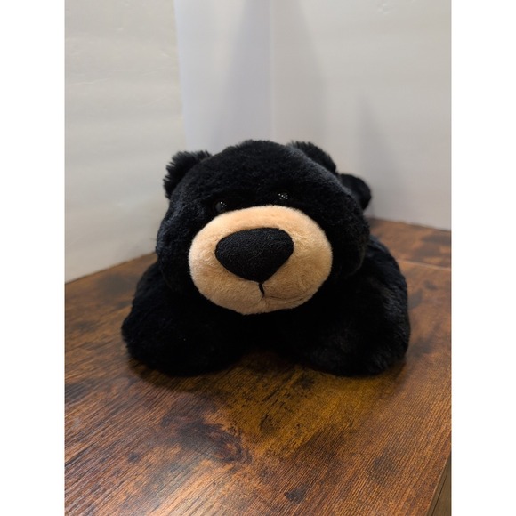 Aurora Other - Aurora - Bear - 20" Bear - Black Snuggly Super Soft And Floppy Stuffed Animal
